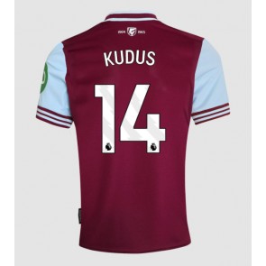 West Ham United Mohammed Kudus #14 Hemmatröja 2024-25 Kortärmad